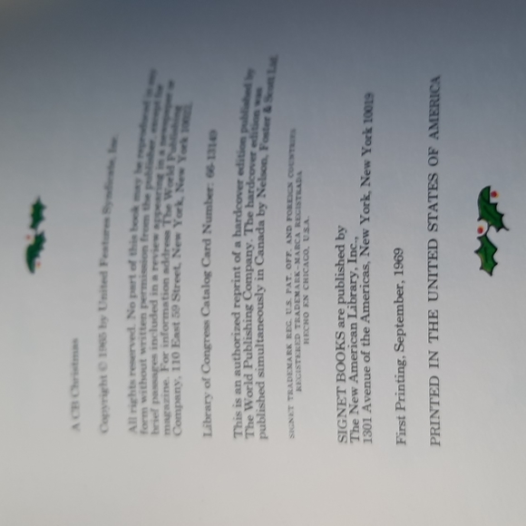 A charlie brown Christmas book - Picture 3 of 3